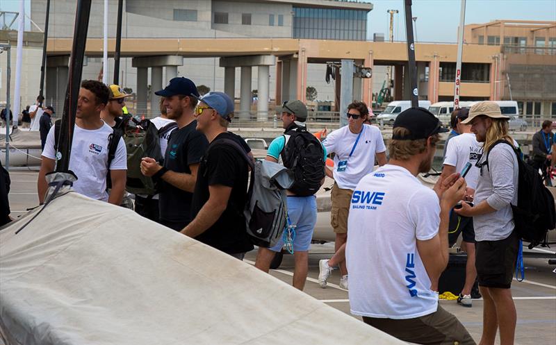 No sailing - Day 4 - Finn European Championship - Athens, Greece - photo © Robert Deaves / Finn Class