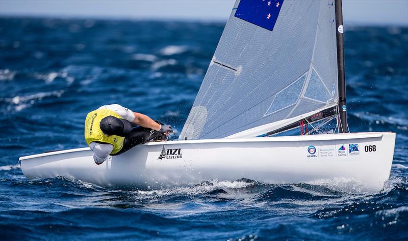 Andy Maloney (NZL) on day 4 of the Hempel World Cup Series Final in Marseille - photo © Sailing Energy / World Sailing