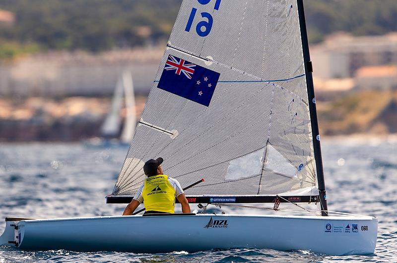 Josh Junior - Gold medalist - Finn class - Hempel Sailing World Cup Final - Marseille - June 2019 photo copyright Sailing Energy taken at  and featuring the Finn class