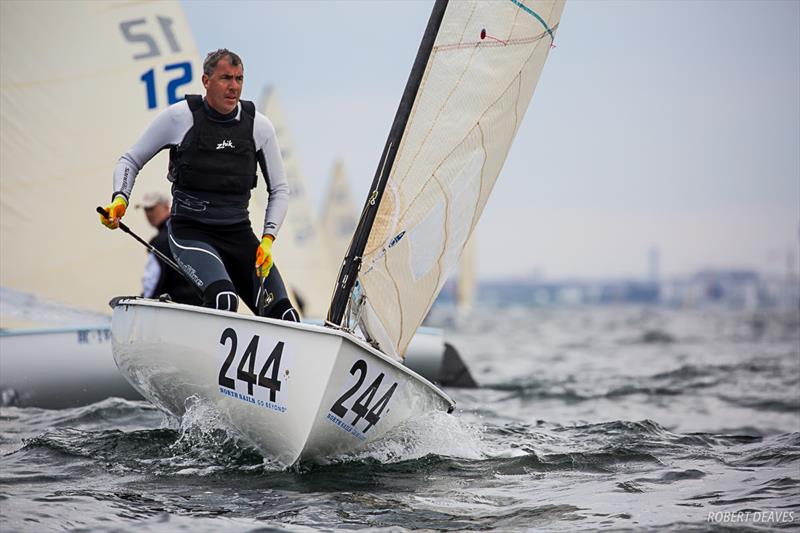 Simon Percival - 2019 Finn World Masters in Skovshoved, Denmark - photo © Robert Deaves