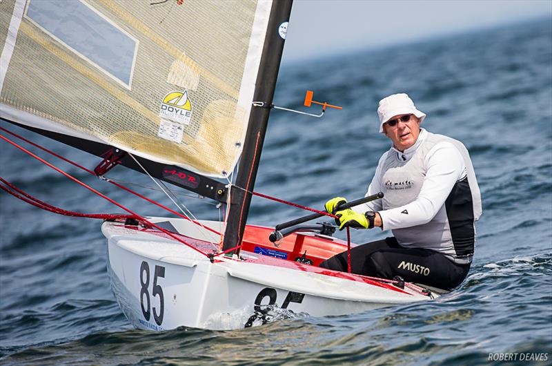 Jan Zetzema - Day 3 - 2019 Finn World Masters photo copyright Robert Deaves / Finn Class taken at  and featuring the Finn class