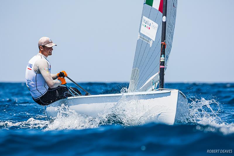 Federico Colaninno - Finn Silver Cup 2019 photo copyright Robert Deaves taken at Circolo della Vela di Roma and featuring the Finn class