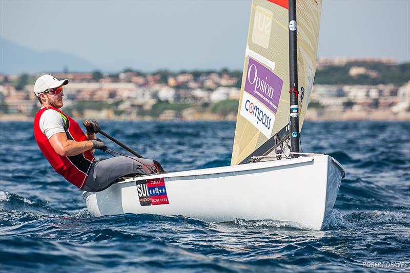 Nils Theuninck - Finn Silver Cup 2019 photo copyright Robert Deaves taken at Circolo della Vela di Roma and featuring the Finn class