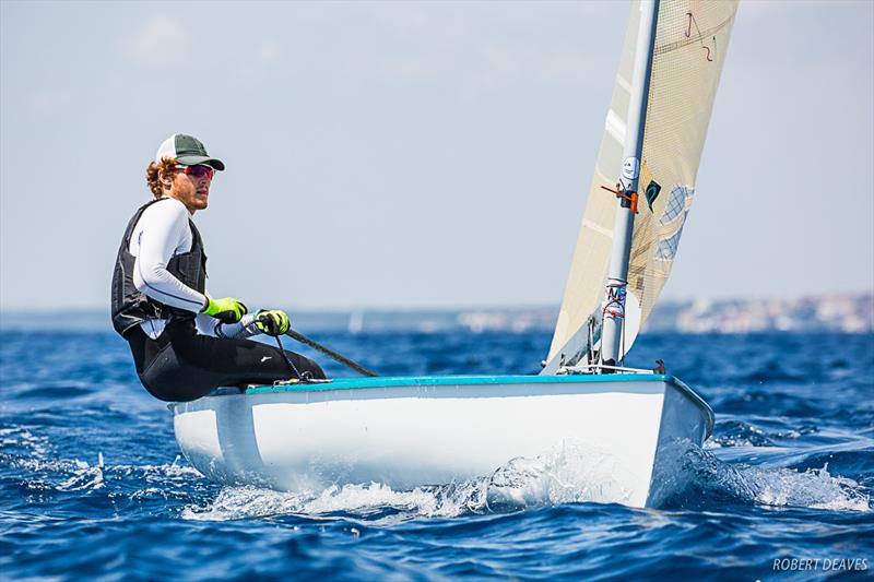 Day 4 -  Finn Silver Cup in Anzio photo copyright Paolo Freddi - Robert Deaves taken at Circolo della Vela di Roma and featuring the Finn class