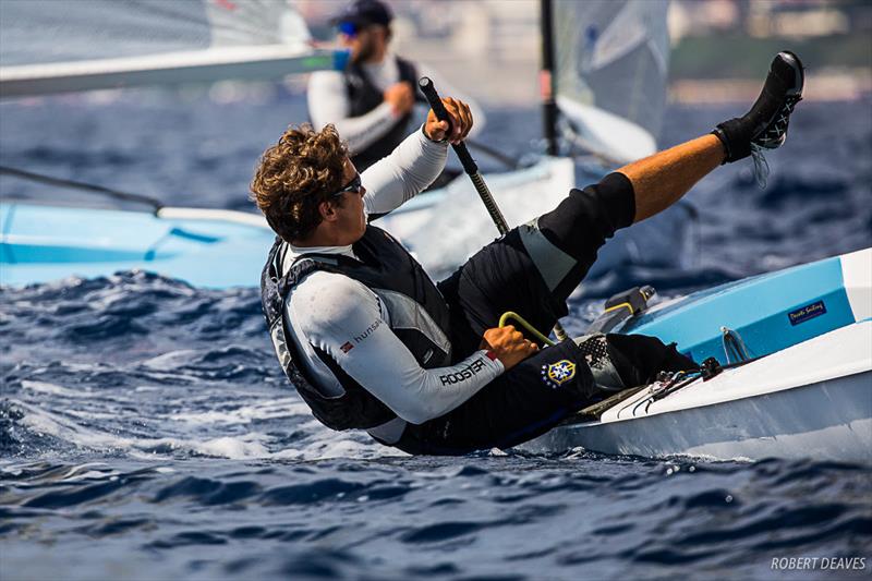 Taavi Valter Taveter - Day 4 - Finn Silver Cup in Anzio - photo © Robert Deaves