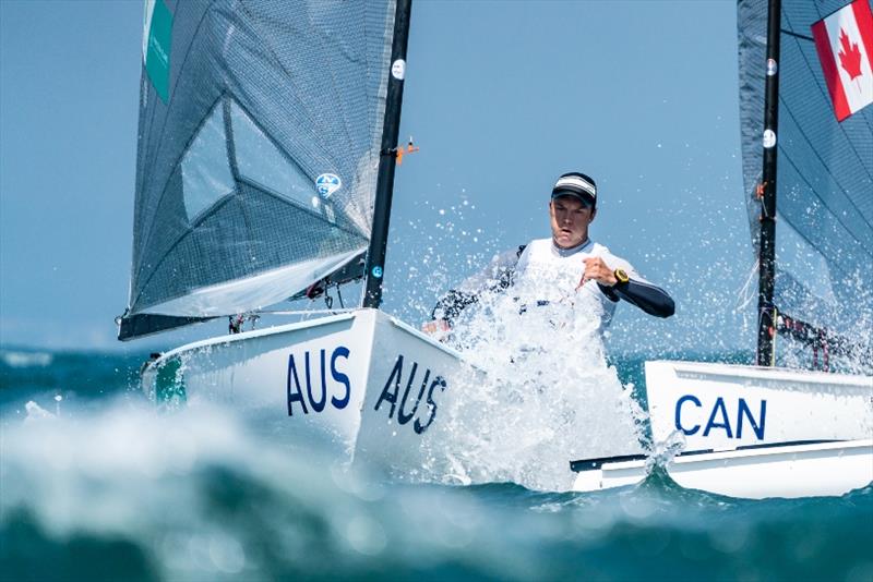 Jake Lilley - Ready Steady Tokyo-Sailing photo copyright Beau Outteridge taken at  and featuring the Finn class