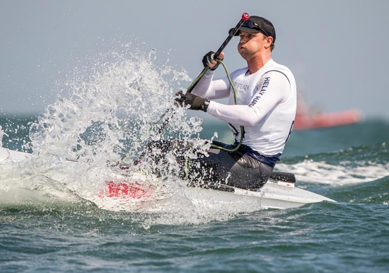 Luke Muller - Ready Steady Tokyo-Sailing, Day 1 - photo © Jesus Renedo / Sailing Energy / World Sailing