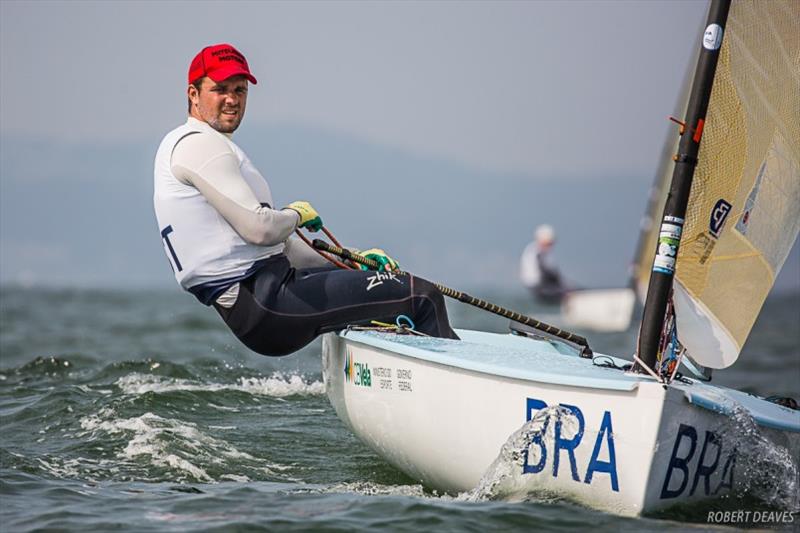 Jorge Zarif - Ready Steady Tokyo day 2 photo copyright Robert Deaves taken at  and featuring the Finn class