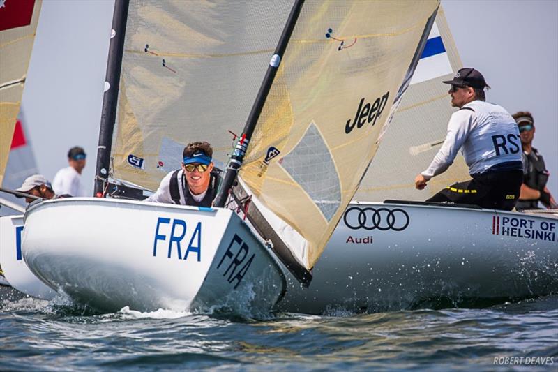 Jonathan Lobert - Ready Steady Tokyo, day 4 photo copyright Robert Deaves taken at  and featuring the Finn class