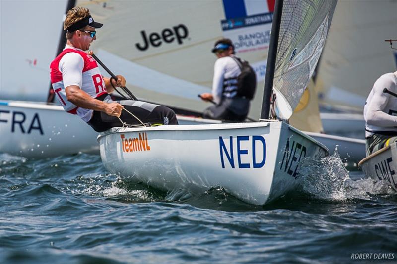 Nicholas Heiner - Ready Steady Tokyo, day 4 photo copyright Robert Deaves taken at  and featuring the Finn class