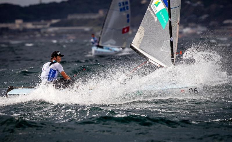 Jake Lilley - Hempel World Cup Series Enoshima, Day 4 - photo © Jesus Renedo / Sailing Energy / World Sailing