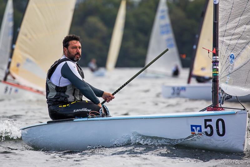 Felipe Silva - Finn European Masters, day 3 photo copyright Robert Deaves taken at  and featuring the Finn class