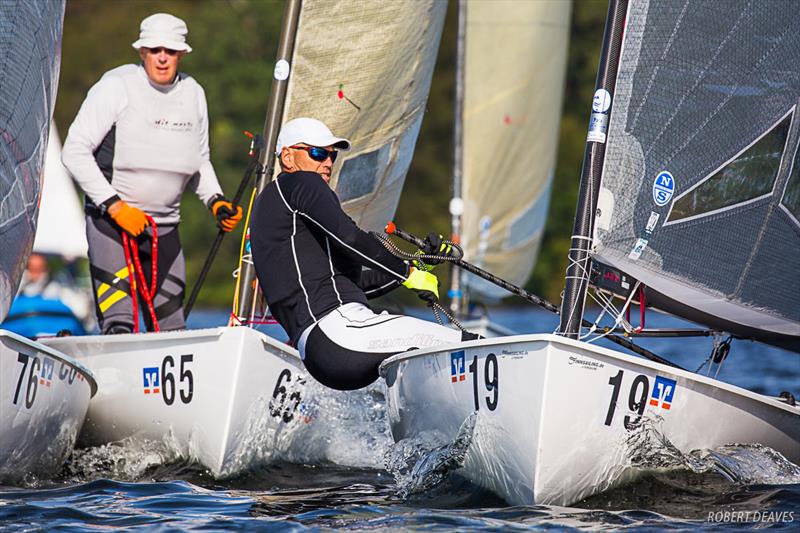 Andre Budzien - 2019 Finn European Masters photo copyright Robert Deaves taken at  and featuring the Finn class