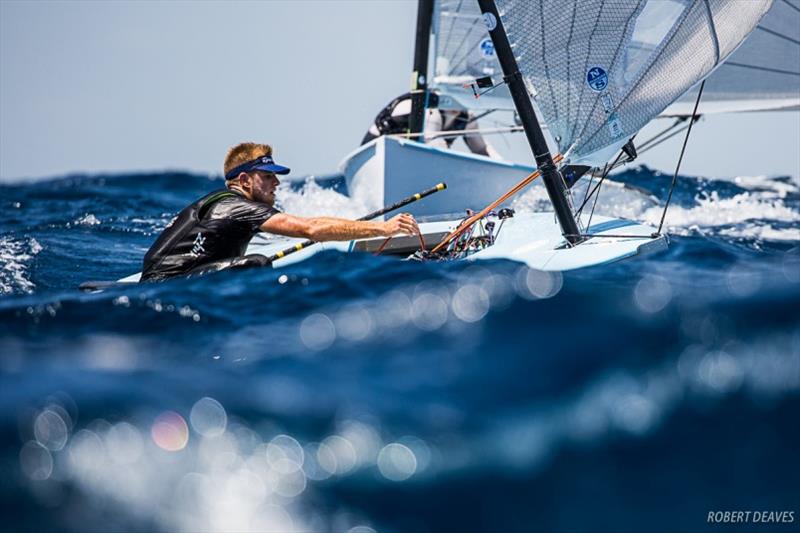 U23 Finn World Championship for the Jorg Bruder Finn Silver Cup photo copyright Robert Deaves taken at Circolo della Vela di Roma and featuring the Finn class