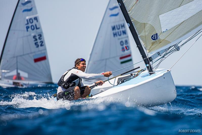 U23 Finn World Championship for the Jorg Bruder Finn Silver Cup photo copyright Robert Deaves taken at Circolo della Vela di Roma and featuring the Finn class