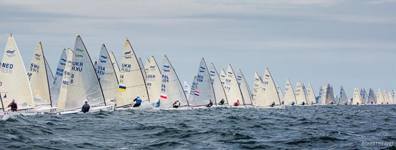 2019 Finn World Masters in Skovshoved, Denmark photo copyright Robert Deaves taken at  and featuring the Finn class