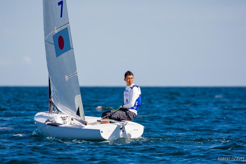 Yuki Nishio - Finn Gold Cup - Melbourne Summer of Sailing 2020 photo copyright Robert Deaves taken at  and featuring the Finn class