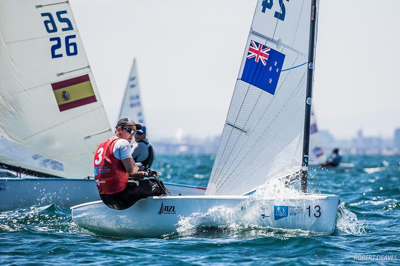 Josh Junior (NZL) - Day 1, Finn Gold Cup, Melbourne, December 16, 2019 - photo © Robert Deaves / Finn Class