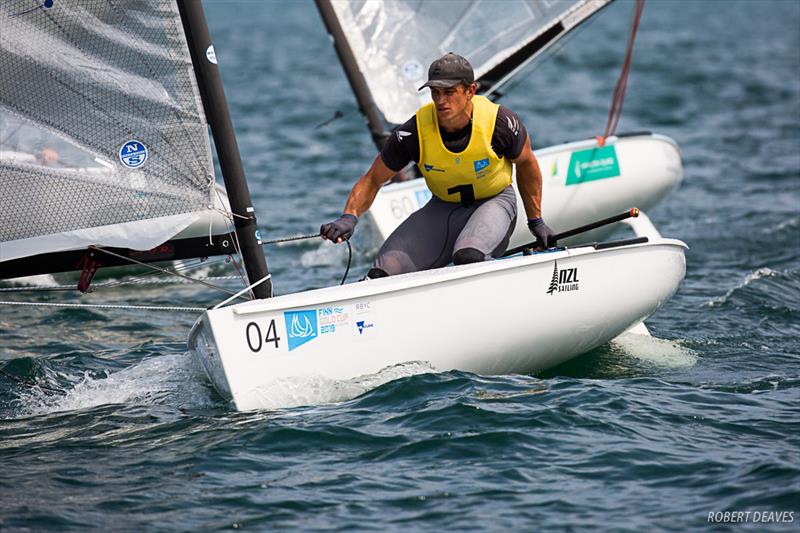 Andy Maloney - 2019 Finn Gold Cup day 2 - photo © Robert Deaves