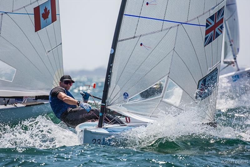 Ed Wright - 2019 Finn Gold Cup day 4 - photo © Robert Deaves