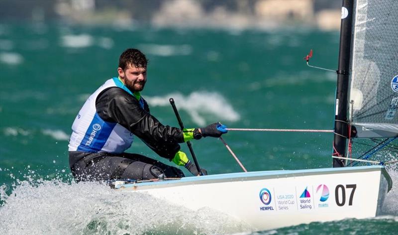 Oisin McClelland - 2020 Hempel World Cup Series photo copyright Sailing Energy / World Sailing taken at  and featuring the Finn class