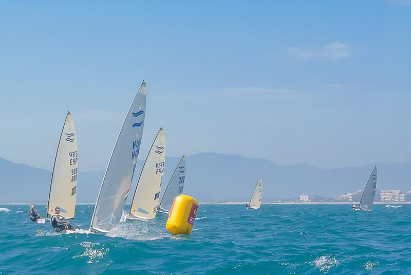 Domonkos Nemeth, top U19 on day 5 of the 2020 Finn Silver Cup photo copyright Marie Bernoit taken at  and featuring the Finn class