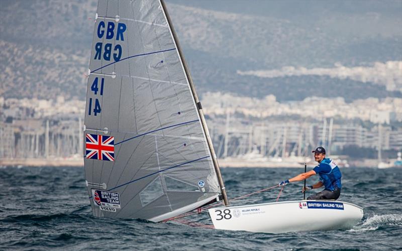 Giles Scott - 2019 Finn Open European Championship photo copyright Robert Deaves taken at  and featuring the Finn class