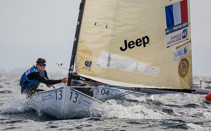 Jonathan Lobert - 2019 Finn Open European Championship photo copyright Robert Deaves taken at  and featuring the Finn class