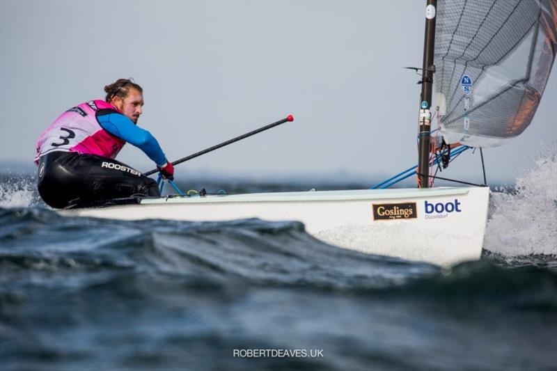 Facundo Olezza - Kieler Woche 2020 photo copyright Robert Deaves taken at Kieler Yacht Club and featuring the Finn class