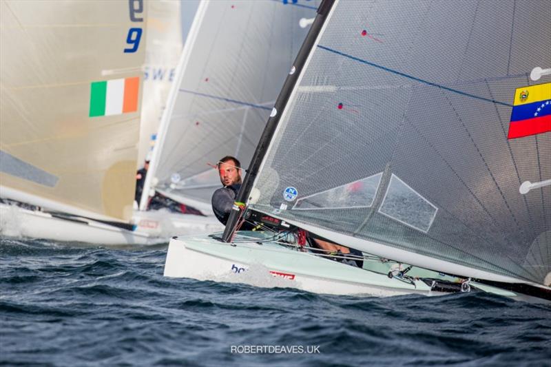 Andres Lage - Kieler Woche 2020 photo copyright Robert Deaves taken at Kieler Yacht Club and featuring the Finn class