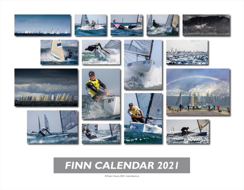 2021 Finn Calendar now available photo copyright Robert Deaves taken at  and featuring the Finn class