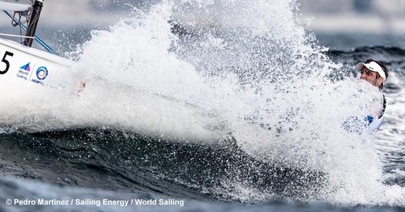 Tom Ramshaw - Round one of the 2020 World Cup Series, Enoshima photo copyright Pedro Martinez / Sailing Energy / World Sailing taken at  and featuring the Finn class