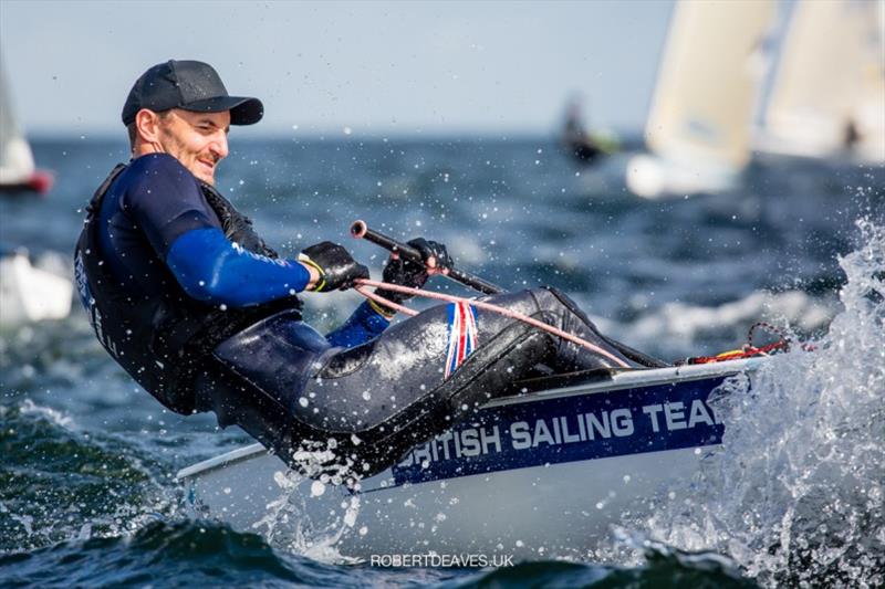 Giles Scott photo copyright Robert Deaves / Finn Class taken at  and featuring the Finn class