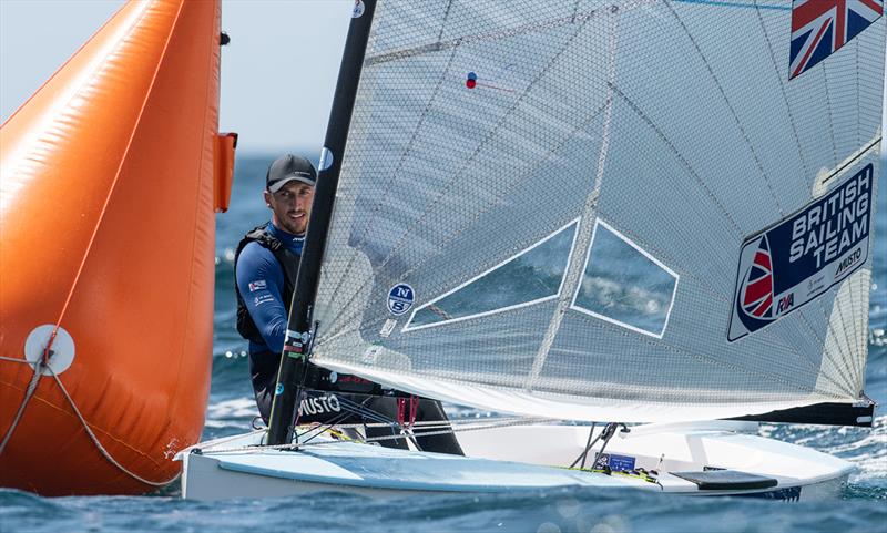 Henry Wetherell - 2021 Open and U23 Finn European Championship - photo © Joao Costa Ferreira