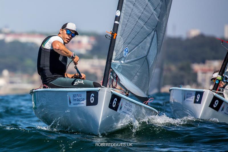 Jake Lilley, AUS - Practice Race - Finn Gold Cup - photo © Robert Deaves