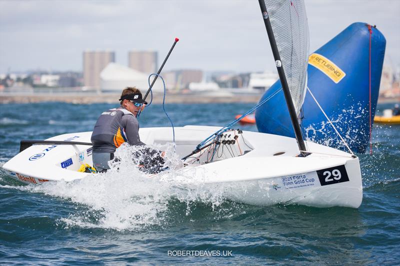 Finn Gold Cup - Nicholas Heiner, NED  - photo © Robert Deaves