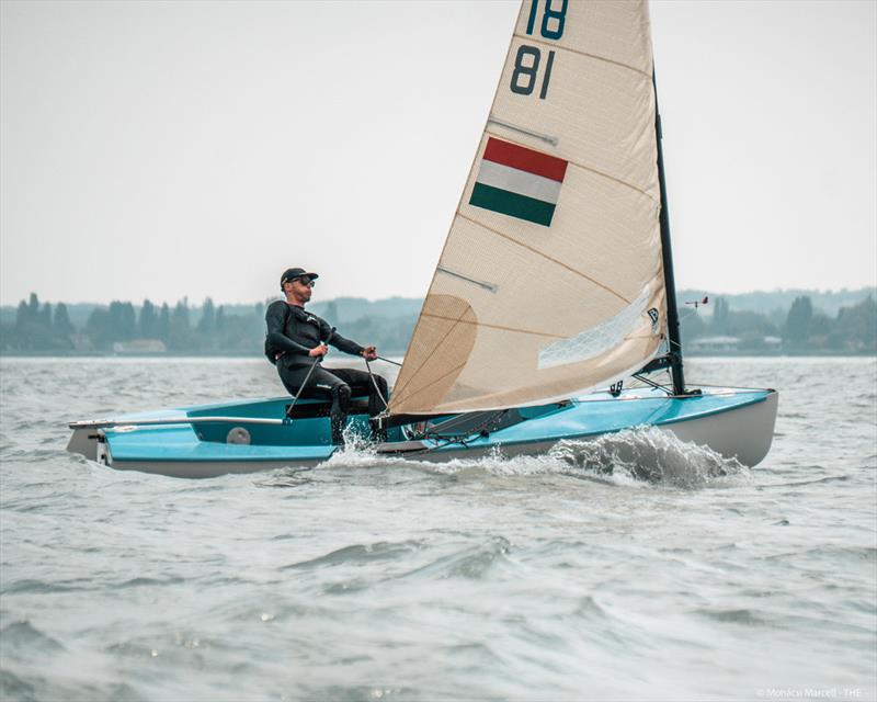 Bence Ra'cz, HUN - U23 Finn World Championship at Lake Balaton, Hungary - Day 2 - photo © Marcell Mohácsi