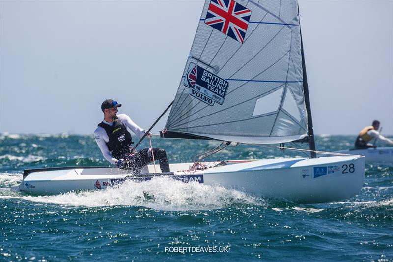 Giles Scott - 2019 Finn Gold Cup - Melbourne, Australia photo copyright Robert Deaves taken at  and featuring the Finn class