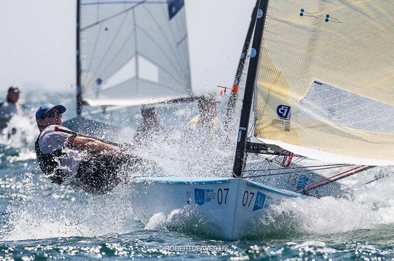 2019 Finn Gold Cup - Melbourne, Australia photo copyright Robert Deaves taken at  and featuring the Finn class