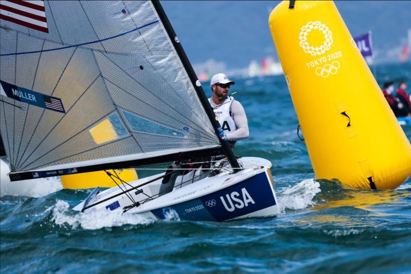 Luke Muller (Fort Pierce, Fla.) - Tokyo 2020 Olympics, Day 5 - photo © Sailing Energy / US Sailing