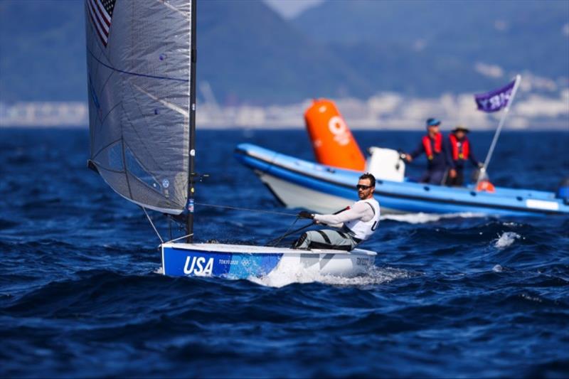 Luke Muller (Fort Pierce, Fla.), Finn. - Tokyo 2020 Olympics, Day 8 - photo © Sailing Energy / US Sailing