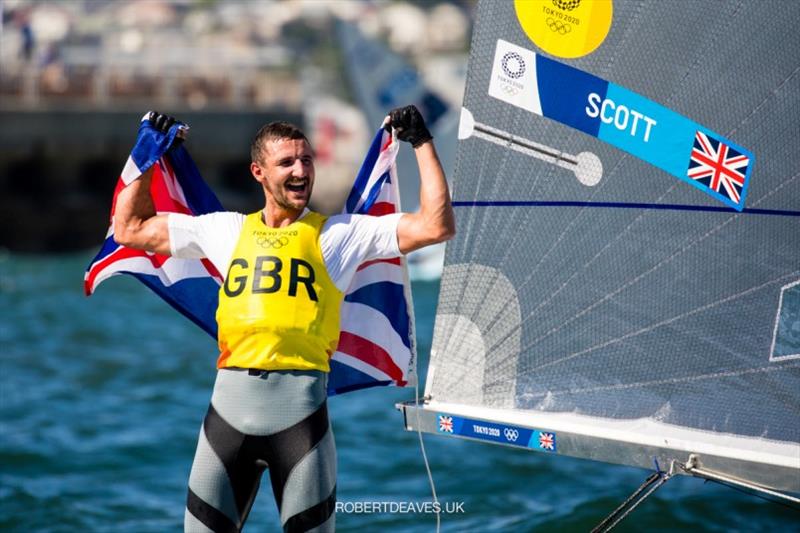 Giles Scott - Tokyo 2020 Olympic Games - photo © Robert Deaves