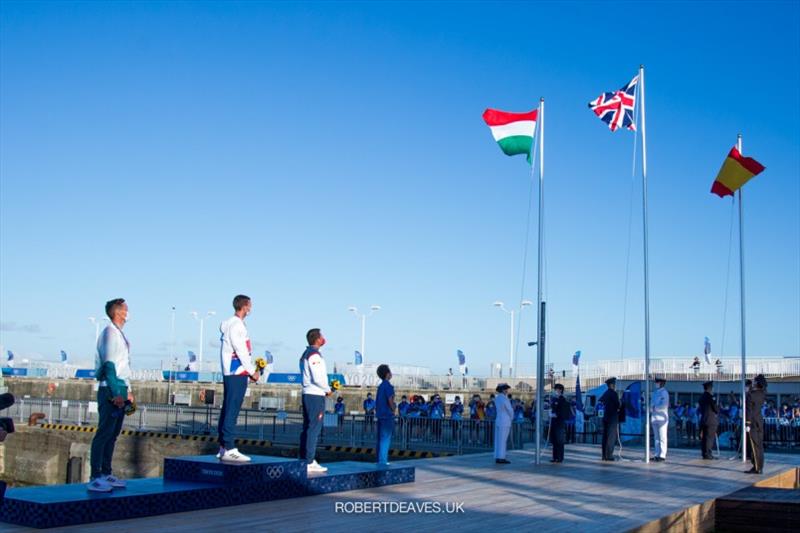 Flags raised - Tokyo 2020 Olympic Games - photo © Robert Deaves