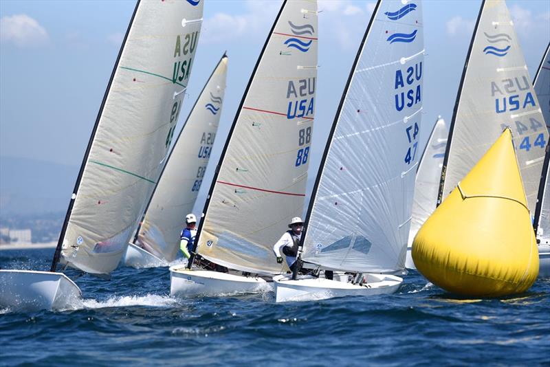 2021 Finn North American Masters Championship photo copyright Bob Betancourt taken at San Diego Yacht Club and featuring the Finn class