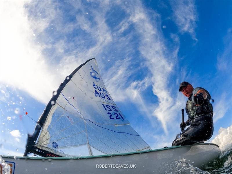 Anthony Nossiter - 2021 Finn World Masters photo copyright Robert Deaves taken at  and featuring the Finn class