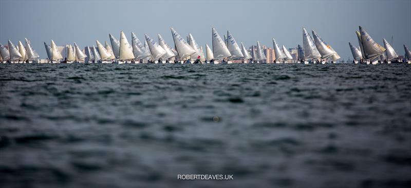 Day 2 - 2021 Finn World Masters photo copyright Robert Deaves taken at  and featuring the Finn class