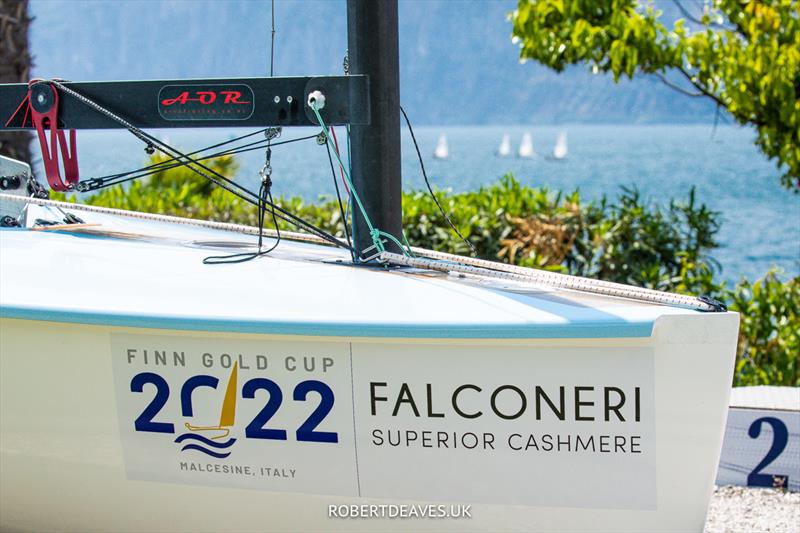2022 Finn Gold Cup at Malcesine Opening Ceremony photo copyright Robert Deaves / www.robertdeaves.uk taken at Fraglia Vela Malcesine and featuring the Finn class