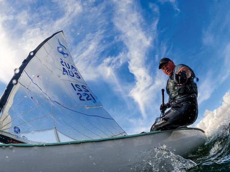 2021 Finn World Masters, Mar Menor, Spain photo copyright Robert Deaves taken at  and featuring the Finn class