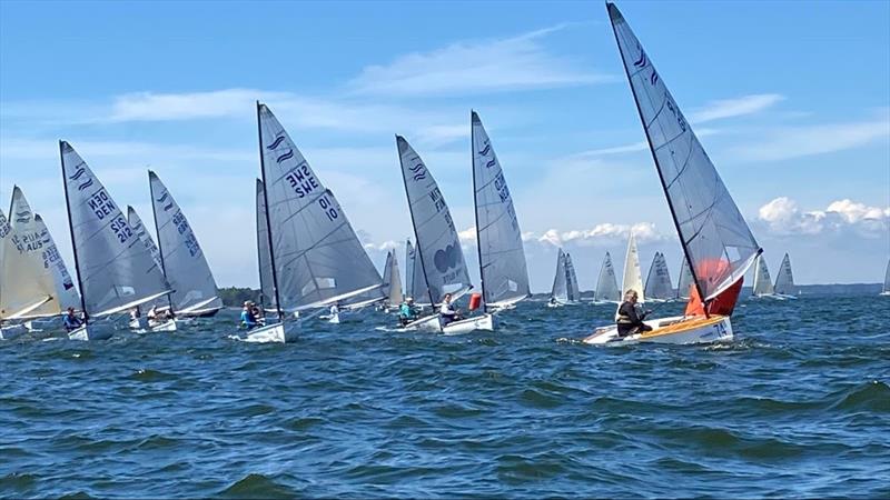 2022 Finn World Masters Day 1 photo copyright Claire ADB taken at  and featuring the Finn class