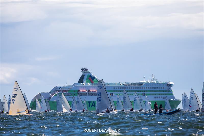 2022 Finn World Masters Day 4 photo copyright Robert Deaves taken at  and featuring the Finn class